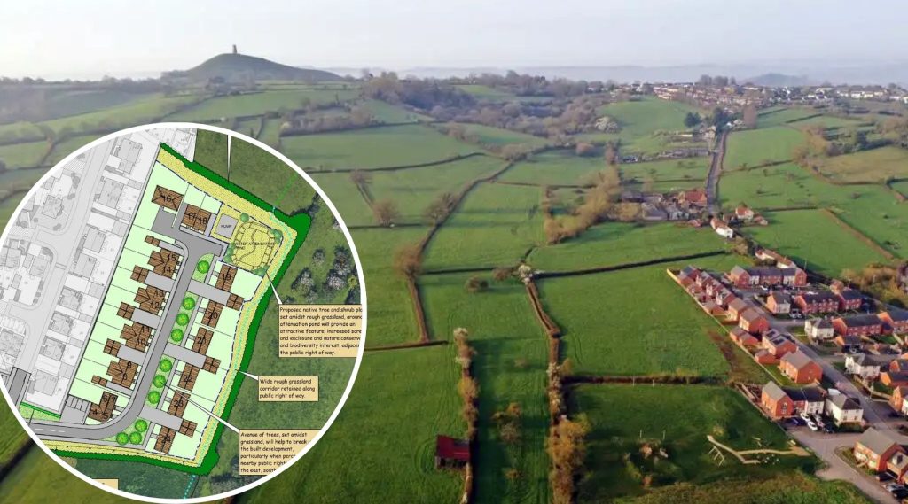 Glastonbury site with permission for 24 new homes is up for sale | The Somerset Leveller