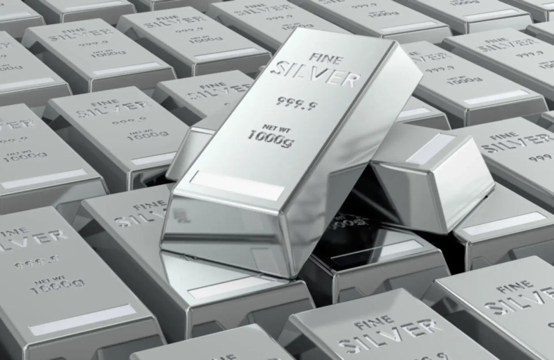 Spot Silver Rises 3% to $76.30 an Ounce