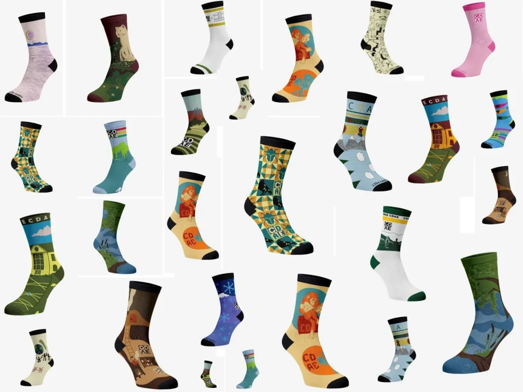 CDAE and ALE Students Showcase Creativity in Department Sock Design Contest