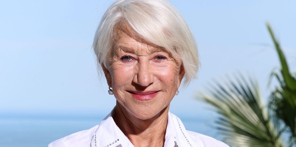 Helen Mirren shows how to embrace your greys with her new silver layered pixie bob