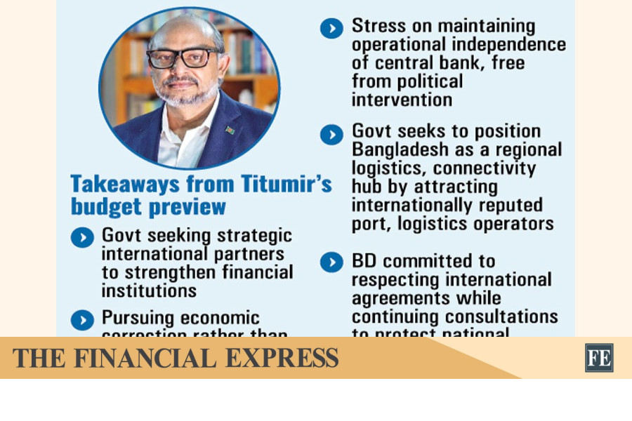 Budget focuses on economic recovery, restoring investor confidence
