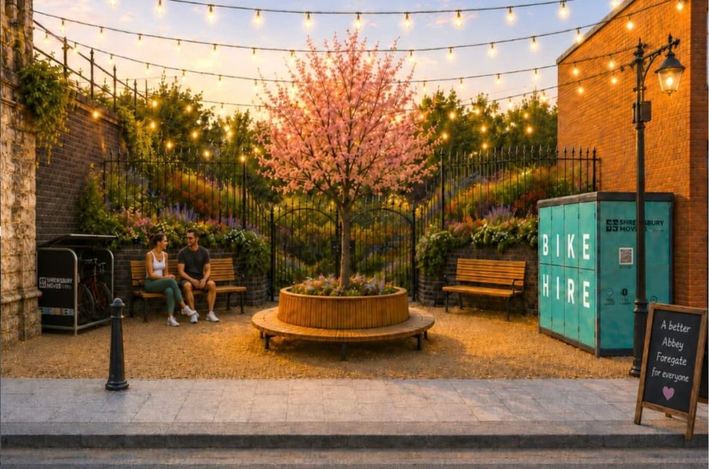 New ‘pocket park’ to give ‘new lease of life’ to overgrown, forgotten land in Shrewsbury