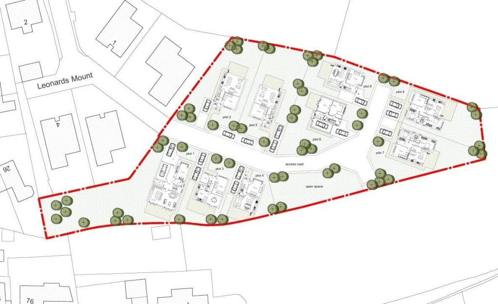Plans submitted for up to nine new homes in Calderdale village