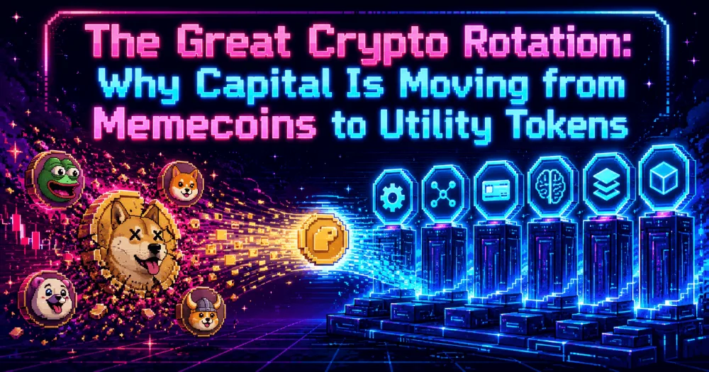 The Great Crypto Rotation of Capital into Utility Tokens