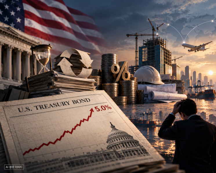 U.S. Treasury Yields Surpass 5%… Korean Companies Face ‘Refinancing Bomb’