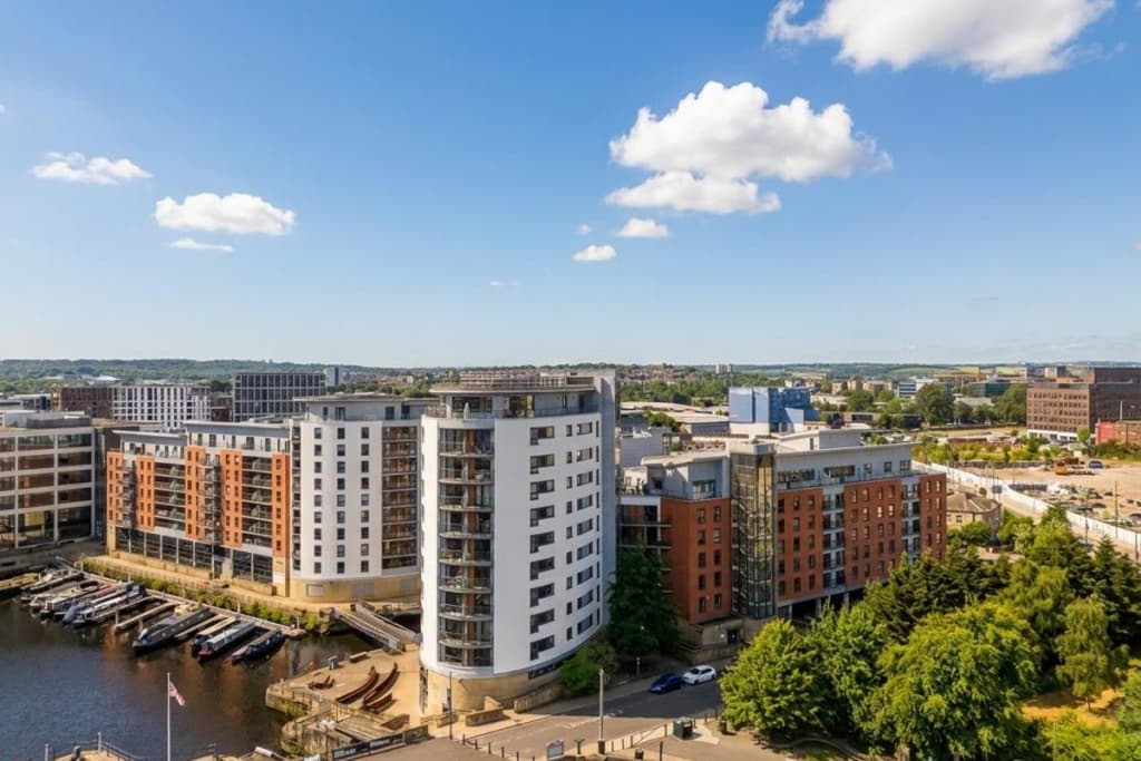 Step inside this luxurious penthouse on the edge of Leeds city centre