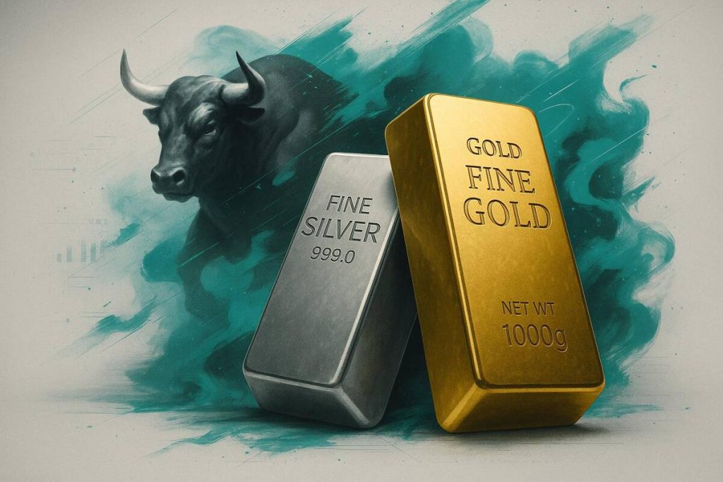 Gold and Silver Price Forecast: Fed Hike Bets Cap Gains as Oil Falls
