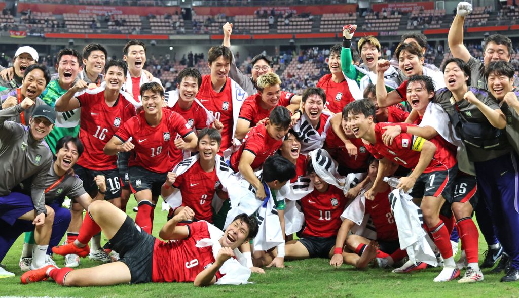 S. Korea adds 6 gold medals as men’s football team captures 4th straight title