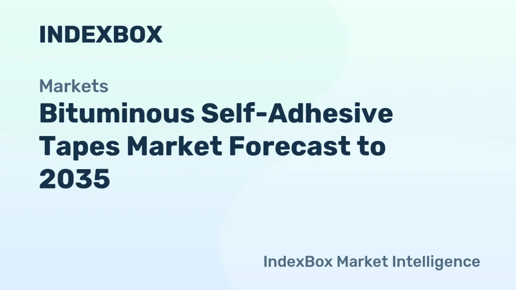 Bituminous Self-Adhesive Tapes Market To 2035: Infrastructure Renewal and Electronics Sealing Fuel Expansion – News and Statistics